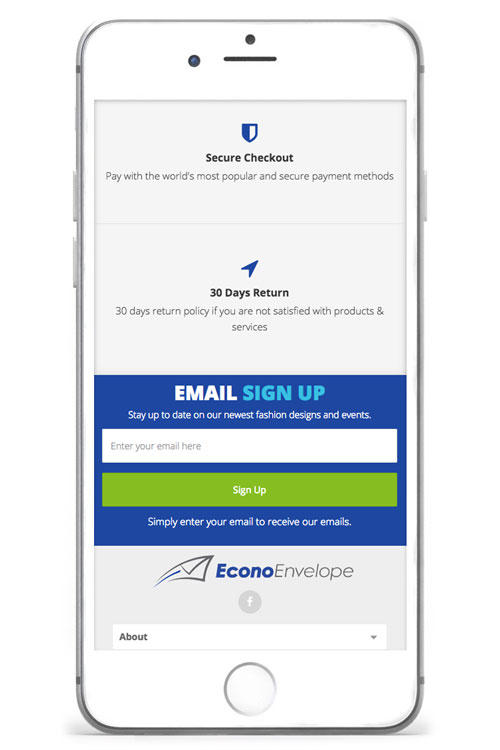 Email Signup